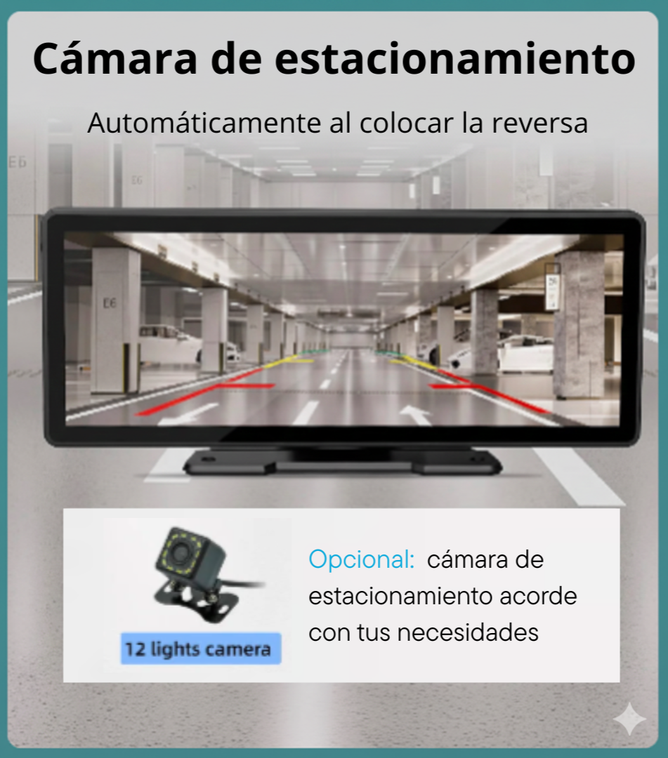 Pantalla universal multimedia para el coche de 10,26 pulgadas