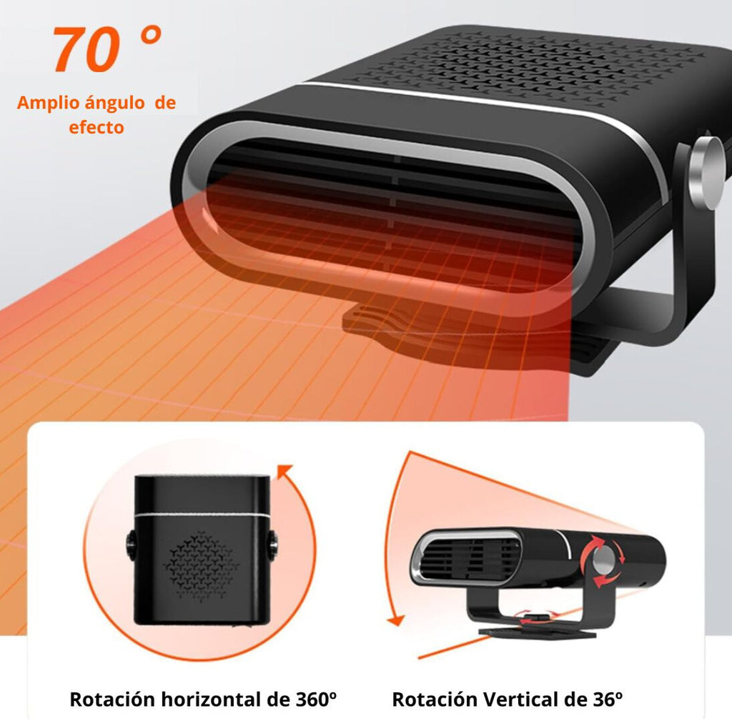 Calentador y enfriador portátil 2 en 1 de 12V