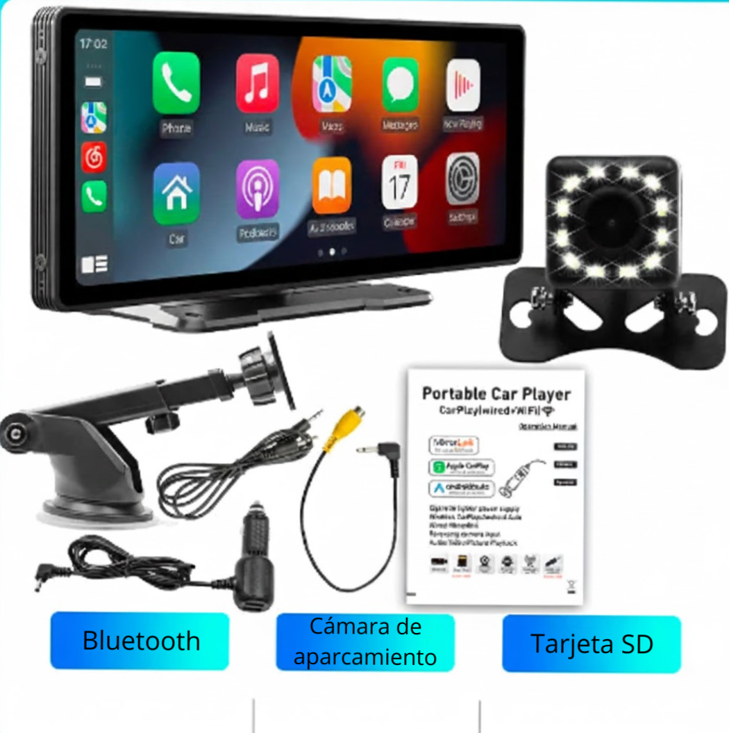 Pantalla universal multimedia para el coche de 10,26 pulgadas