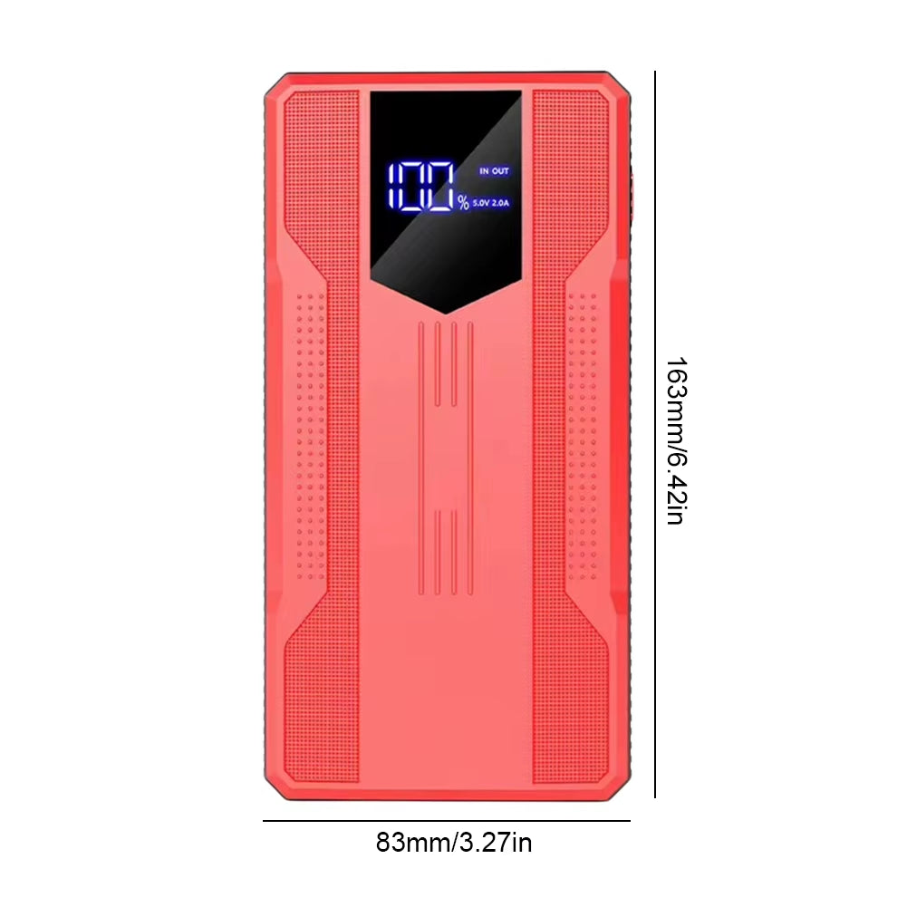Multifunctional Power Bank 20000Mah Car Battery Charger Digital Display Car Booster Charger with Light Car Emergency Booster