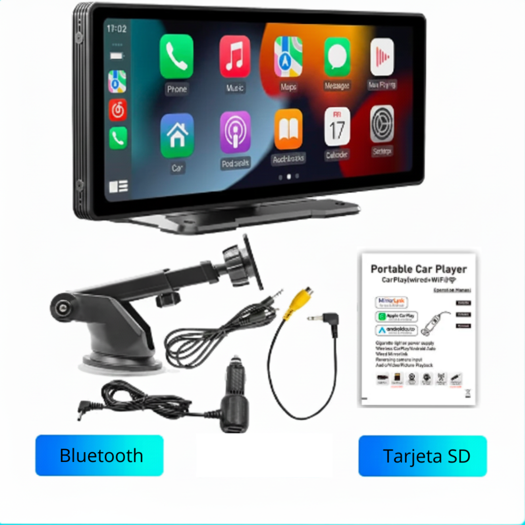 Pantalla universal multimedia para el coche de 10,26 pulgadas